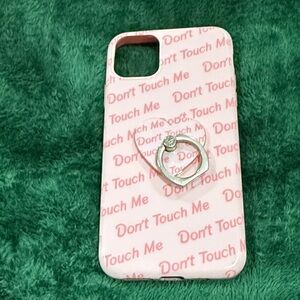 Pink Phone Case with Ring Holder